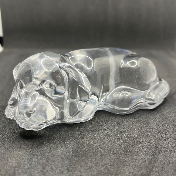 Princess House Art Glass Princess House Puppy Paperweight Poshmark
